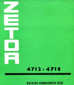 Zetor 4712 4718 – Katalog ND