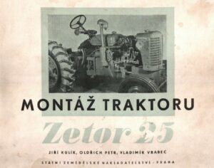Zetor 25 – Montáž
