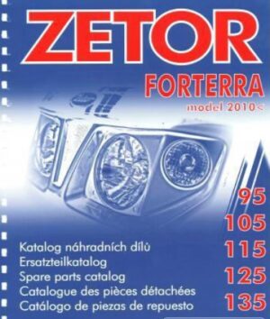 Zetor Forterra 95 105 115 125 135 – Katalog ND od roku 2010