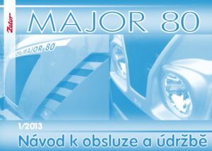 Zetor Major 80 – Návod k obsluze