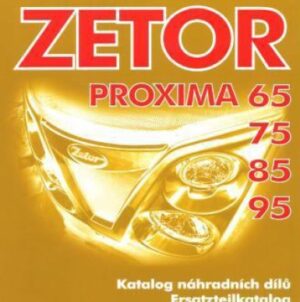 Zetor Proxima 65 75 85 95 – Katalog ND