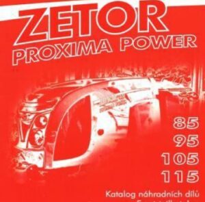Zetor Proxima Power 85 95 105 115 – Katalog ND