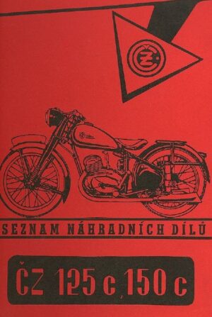 ČZ 125 C, 150 C – Katalog ND