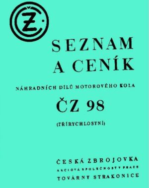 ČZ 98 – Katalog ND