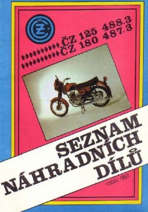 ČZ 125-488, 175-487 – Katalog ND – 1991