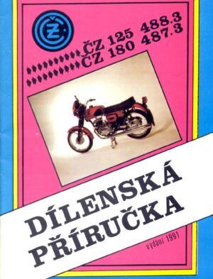 ČZ 125-488-3, 180-487-3 – Dílenská příručka